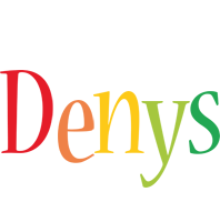 Denys birthday logo