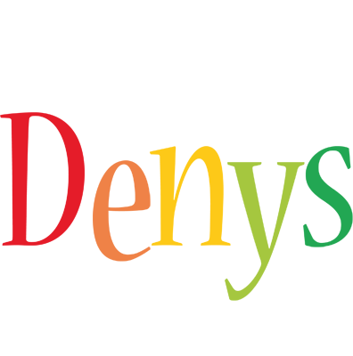 Denys birthday logo