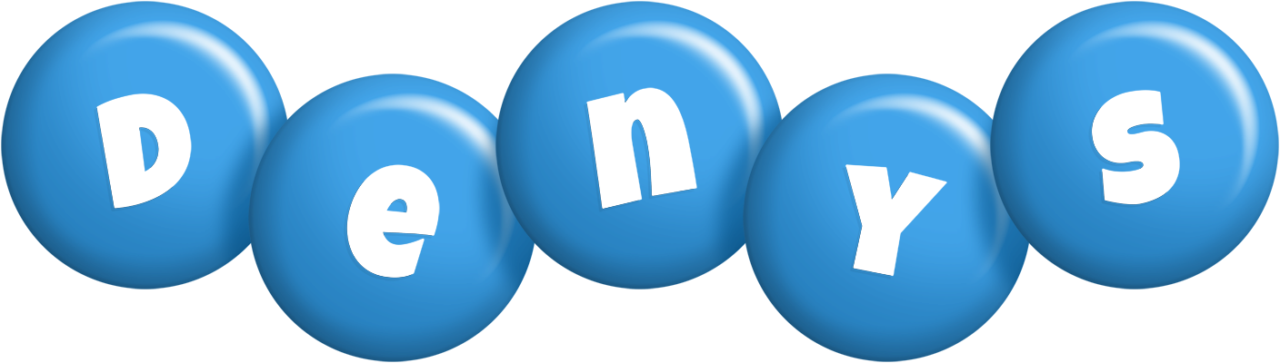 Denys candy-blue logo