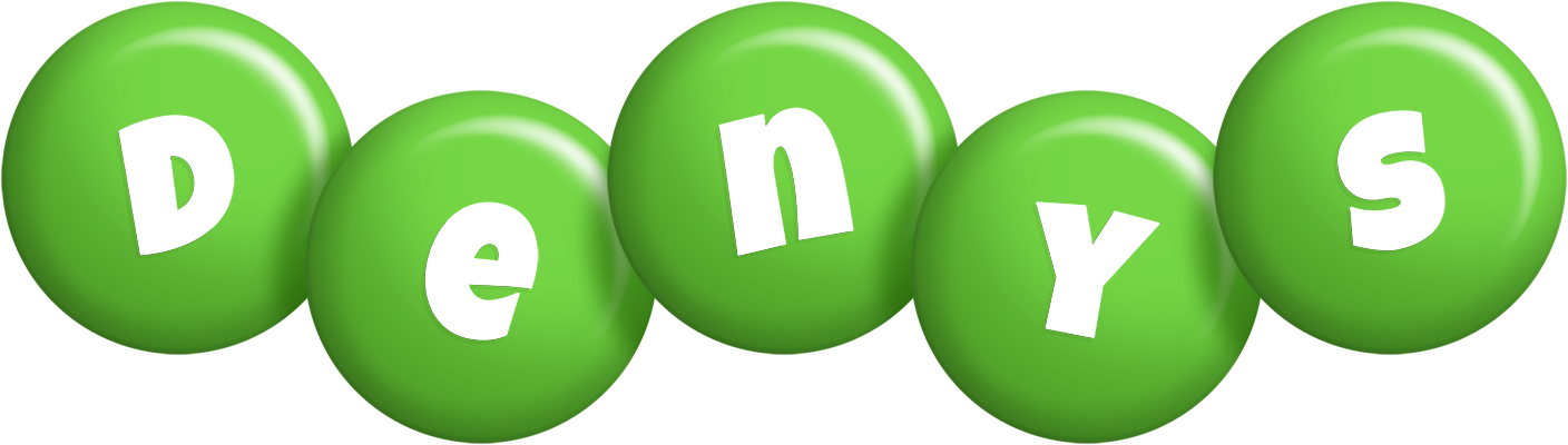 Denys candy-green logo