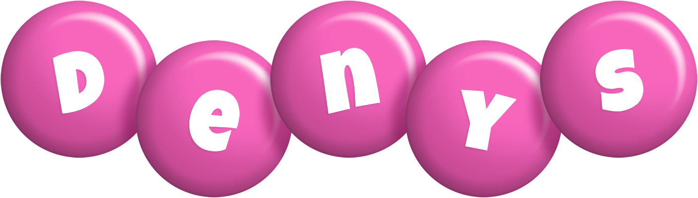 Denys candy-pink logo