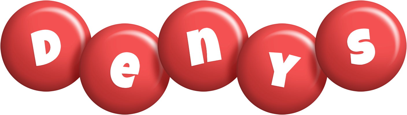 Denys candy-red logo