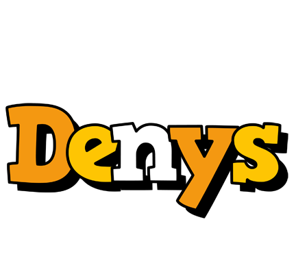 Denys cartoon logo