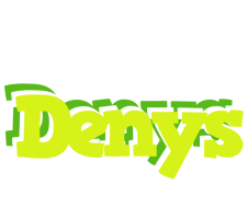 Denys citrus logo