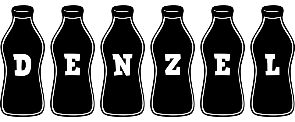 Denzel bottle logo