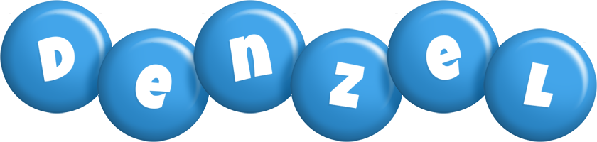 Denzel candy-blue logo
