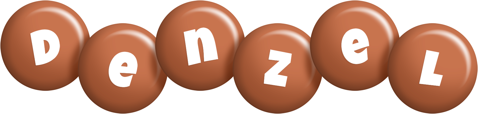 Denzel candy-brown logo
