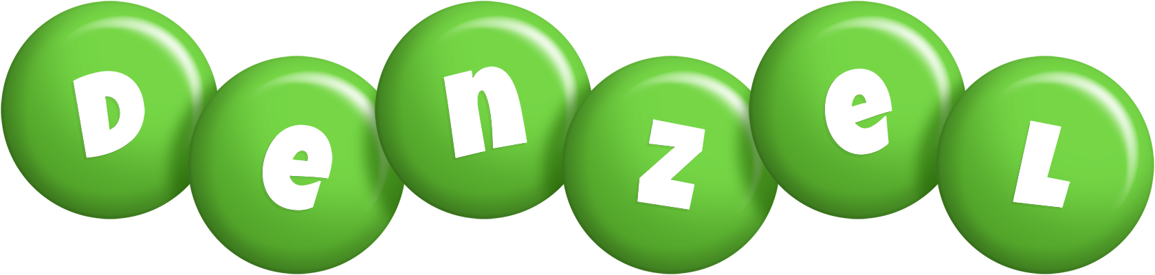 Denzel candy-green logo