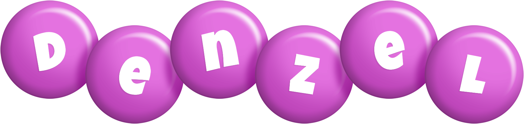 Denzel candy-purple logo