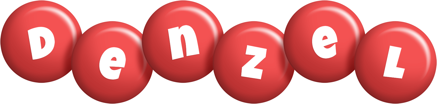 Denzel candy-red logo