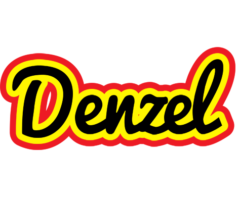 Denzel flaming logo
