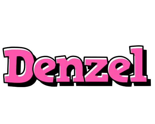Denzel girlish logo