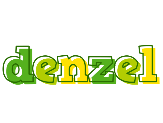 Denzel juice logo