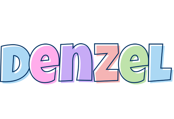 Denzel pastel logo