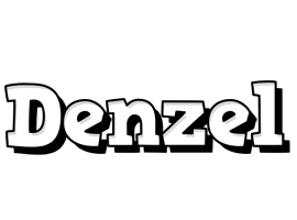 Denzel snowing logo
