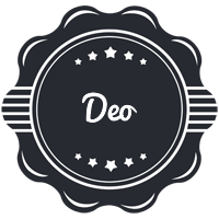 Deo badge logo