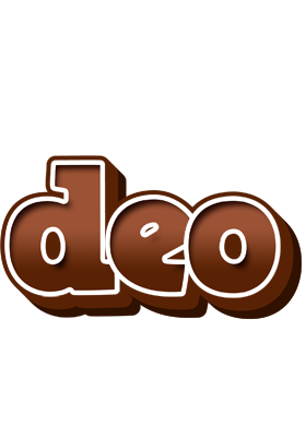 Deo brownie logo