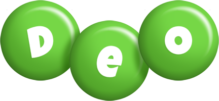 Deo candy-green logo