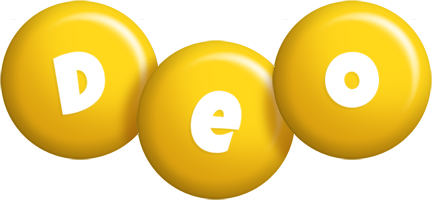 Deo candy-yellow logo