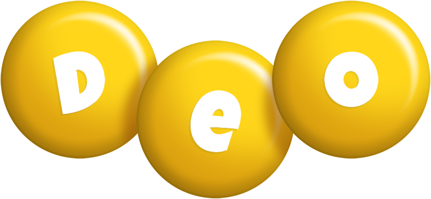 Deo candy-yellow logo