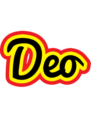 Deo flaming logo