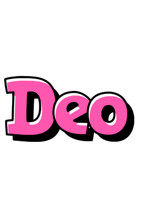 Deo girlish logo