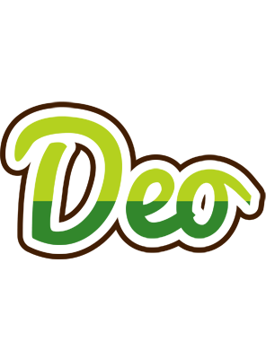Deo golfing logo