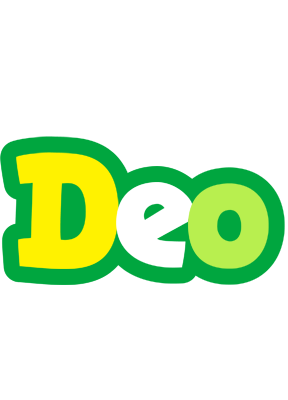 Deo soccer logo