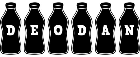 Deodan bottle logo