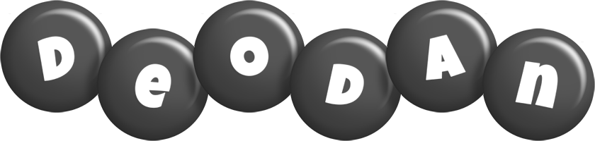 Deodan candy-black logo