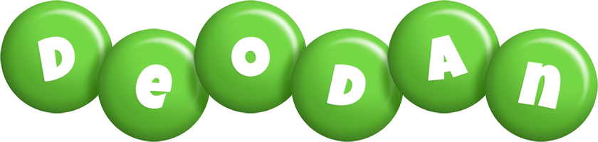Deodan candy-green logo