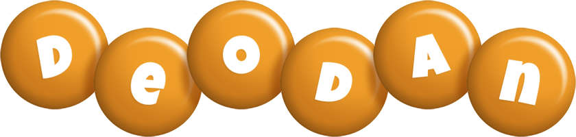 Deodan candy-orange logo
