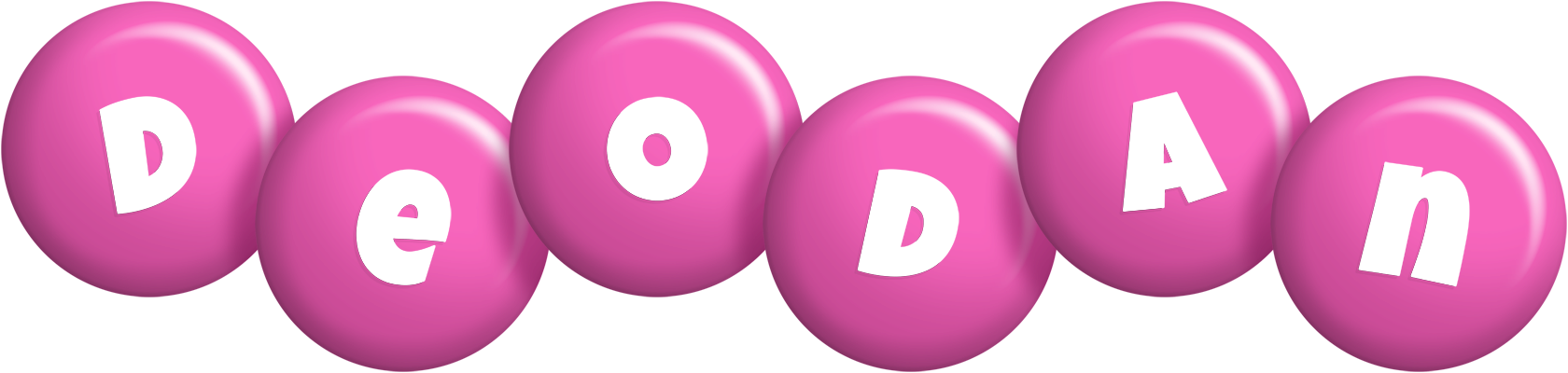 Deodan candy-pink logo