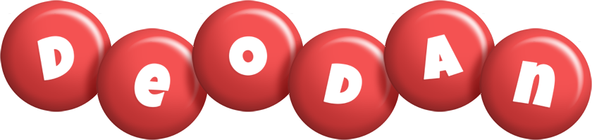 Deodan candy-red logo