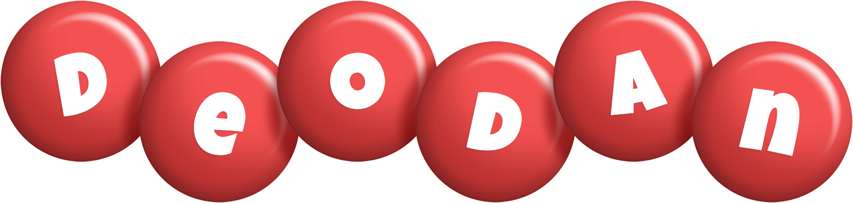 Deodan candy-red logo