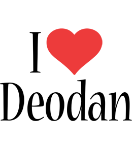 Deodan i-love logo