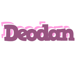 Deodan relaxing logo