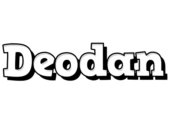 Deodan snowing logo