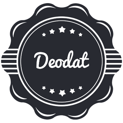 Deodat badge logo