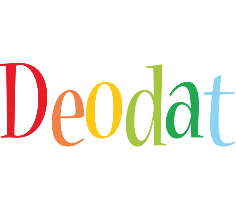 Deodat birthday logo