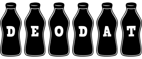 Deodat bottle logo