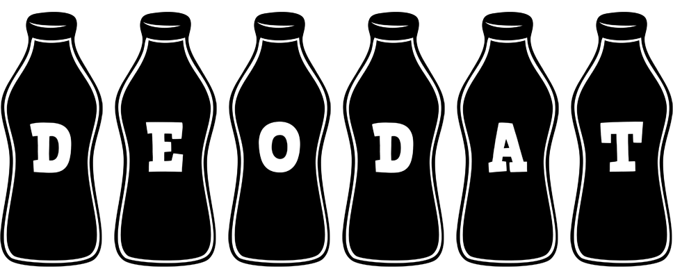 Deodat bottle logo