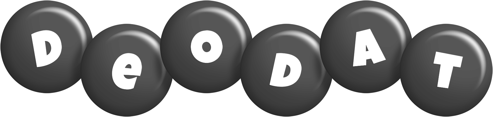 Deodat candy-black logo