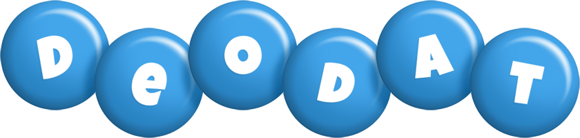Deodat candy-blue logo