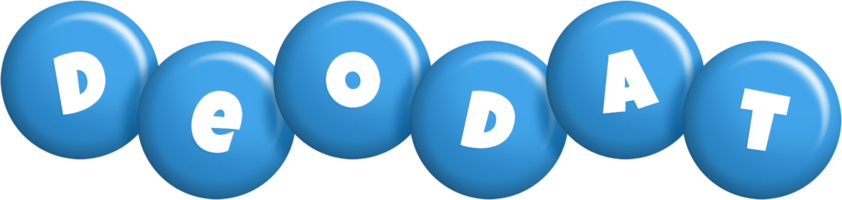 Deodat candy-blue logo