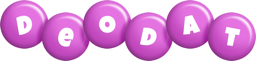 Deodat candy-purple logo