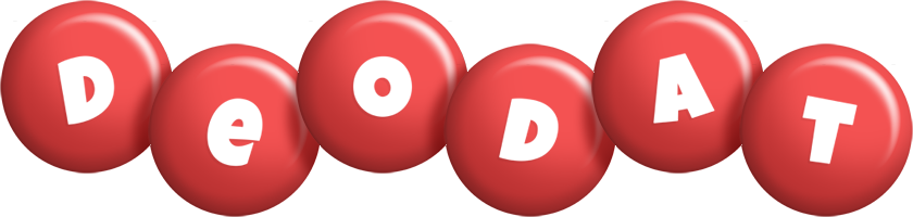 Deodat candy-red logo