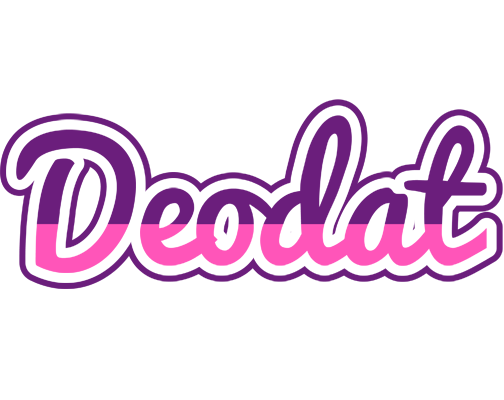 Deodat cheerful logo