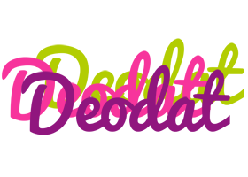 Deodat flowers logo