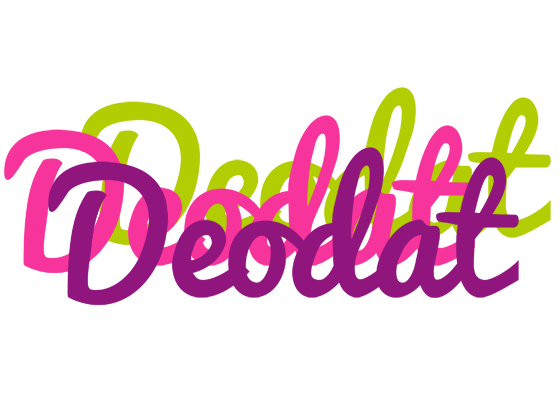 Deodat flowers logo